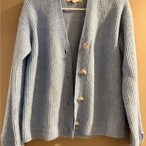 LOFT Light Blue Women's Cardigan